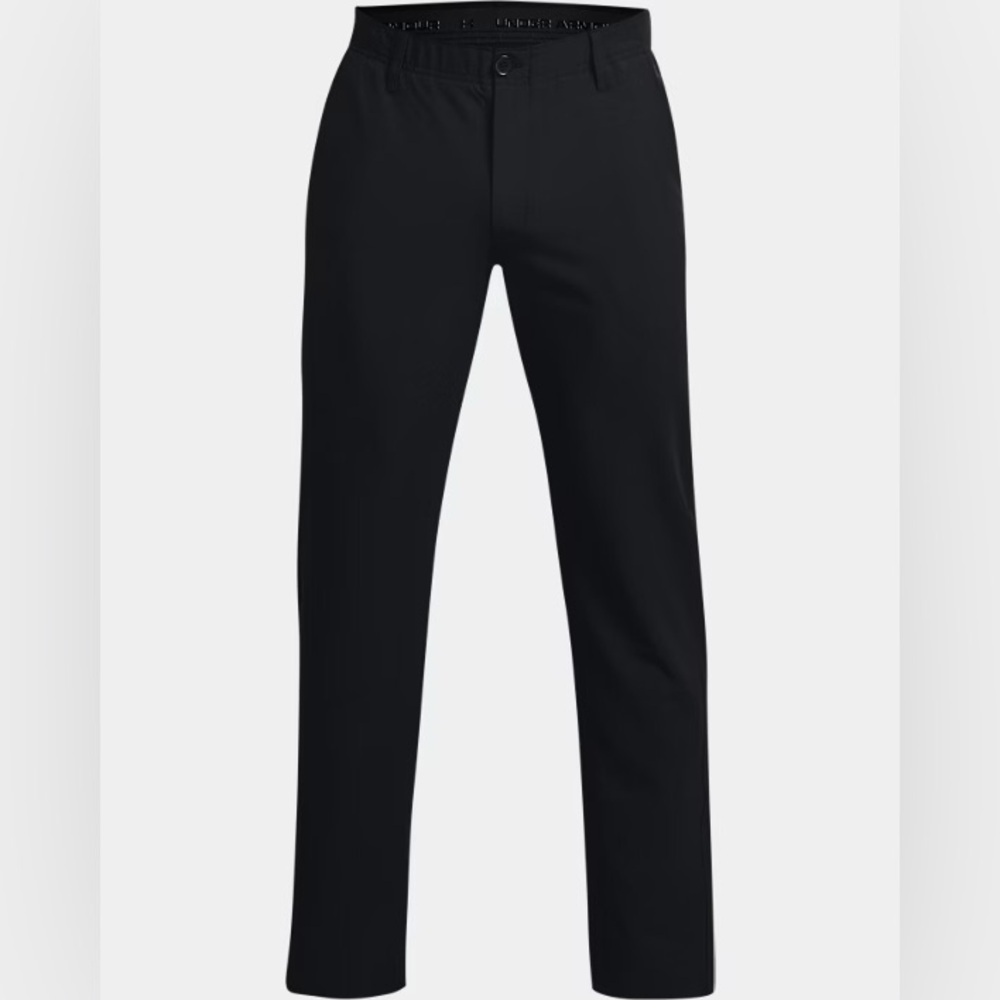 Under Armour Men's Golf Pants - Black / Steel Medium Heather / Halo Gray - 001